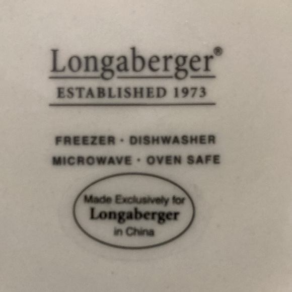 Longaberger Bundle - Bag and Canister Crock (NWOT) - Picture 10 of 15